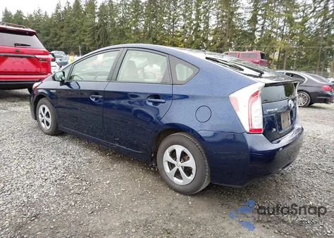 2012 Toyota Prius Two from USA, damaged, VIN JTDKN3DU3C1507448